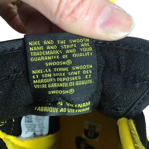 Nike Dunk High SP Iowa Varsity Maize Golden Rod Sz 6.5 Yellow Black CZ8149-002 - Picture 11 of 15